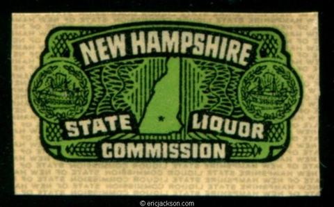 NEW HAMPSHIRE Liquor Revenue NH LS38 mint, VF Cover
