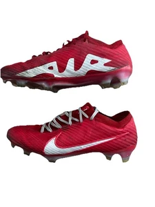 Nike Zoom Air Mercurial Vapor 15 Elite Fg Mens Soccer Cleats Size 10 Red Firm - Picture 1 of 14