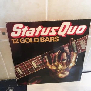 Status Quo – 12 Gold Bars - 12" Record LP Album Original Vertigo Quo TV1 - Picture 1 of 1