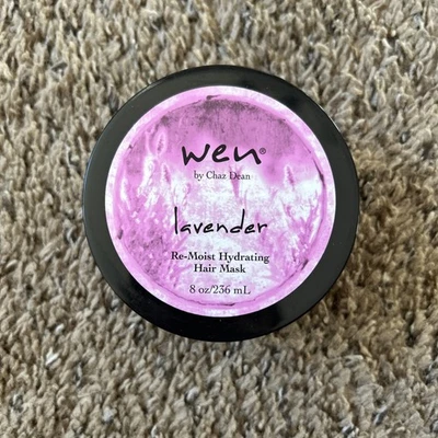 Wen by Chaz Dean Re-Moist Hydrating Hair Mask 8 oz Lavender Scent NEW SEALED - Image 1 of 3