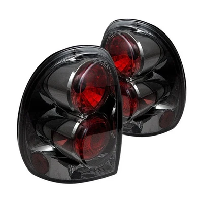 For Dodge Durango 98-03 Driver & Passenger Side Black Red/Smoke Euro Tail Lights Foto 1 de 4