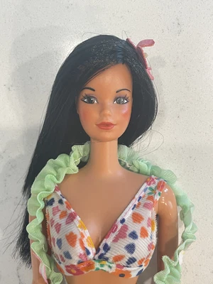 Barbie hawaiana Steffi Face Mattel #7470 vintage 1975 en ropa original 🌺 Foto 1 de 4