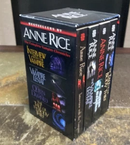 Anne Rice Boxed Set VAMPIRE CHRONICLES 1-4 - Foto 1 di 3