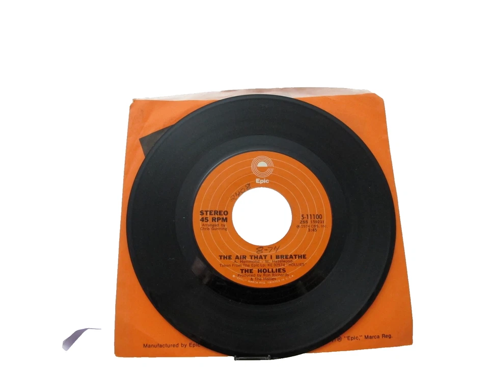 45 ПЛАСТИНОК - ХОЛЛИ - ВОЗДУХ, КОТОРЫМ Я ДЫШУ - Изображение 1 из 1