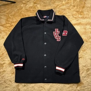 Vintage Lugz Y2K Fleece Button Closure Jacket Men's Size L Warm - Picture 1 of 6