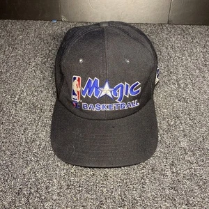 Vintage Orlando Magic NBA Basketball Champion Snapback Hat Cap Black Adjustable - Picture 1 of 7