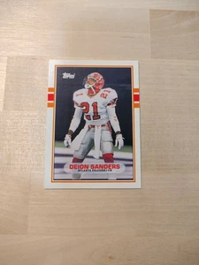 DEION SANDERS 1989 TOPPS TRADED #30T  ROOKIE - Picture 1 of 3