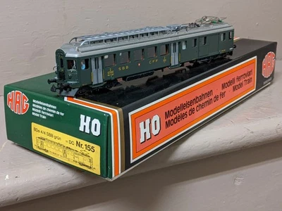 Hag BDe 4/4 antiguo logotipo suizo Hag # 15003-20 DC analógico.  Foto 1 de 3