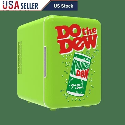 Mini refrigerador compacto para bebidas refrigerador de 6 latas termoeléctrico portátil diseño silencioso Foto 1 de 4