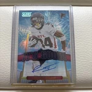 RAY-RAY MCCLOUD 2025 Panini Score IT’S GOOD AUTO IGG-RMD Falcons SSP - Picture 1 of 2