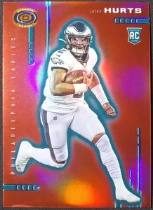 2020 Panini Chronicles Dynagon Rookies /99 Red Prizm #D-19 Jalen Hurts RC SP PHI - Bild 1 von 23