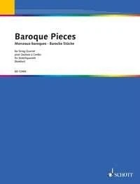 Baroque Pieces for String Quartet Set of Parts String Quartet Schott Music Londo - Image 1 of 4