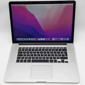 2015 Apple MacBook Pro 15,4" i7 2,5 GHz 16 GB RAM 512 GB SSD argento A1398 R9 M370X - Foto 1 di 11