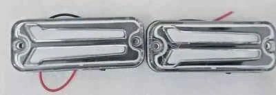 FITS Suzuki Samurai SJ410 SJ413 Gypsy LED Indicators Set Front Or Rear White - Imagem 1 de 3