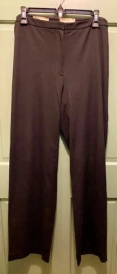Talbots Womens Plus Size 16W Black Hi-Rise Trouser Pants Minimalistic Career - Image 1 of 4