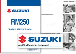 Suzuki RM250 Workshop Service Shop Manual RM 250 2007 K7 - Picture 1 of 2
