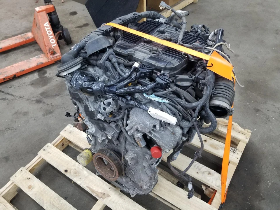 Infiniti Q60 2014 motor 3,7 L (vin C, cuarto dígito) VQ37VHR AWD 95 k millas #000949 Foto 1 de 4