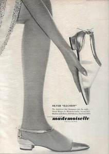 60er Jahre Mademoiselle Schuhwerbung 1966 - Bild 1 von 1