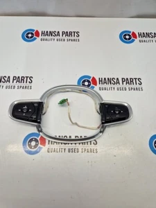 Volvo XC90 MK2 2015-2024 Volante Botones Interruptores Borde Cromo - Imagen 1 de 9