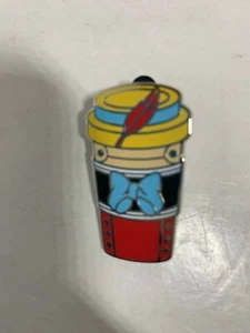 DISNEY PARKS MYSTERY PIN COFFEE CUP PINOCCHIO  FREE SHIPPING  - Picture 1 of 2