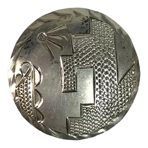 Spilla ciondolo in argento sterling 925 spilla paesaggio solare 2 in Messico 10 g - Foto 1 di 6