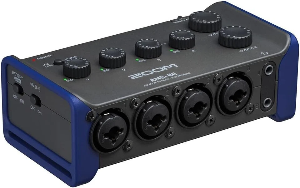 Zoom AMS44 4x4 Audio Interface JP NEW - Image 1 of 1