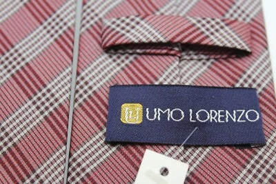 3609) NUEVA CORBATA HOMBRE UMO LORENZO 100% POLIÉSTER HECHA EN CHINA Foto 1 de 4