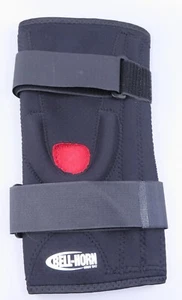 BELL-HORN Pro Style Stabilized Knee Brace with Horseshoe Buttress Small Black - Picture 1 of 7