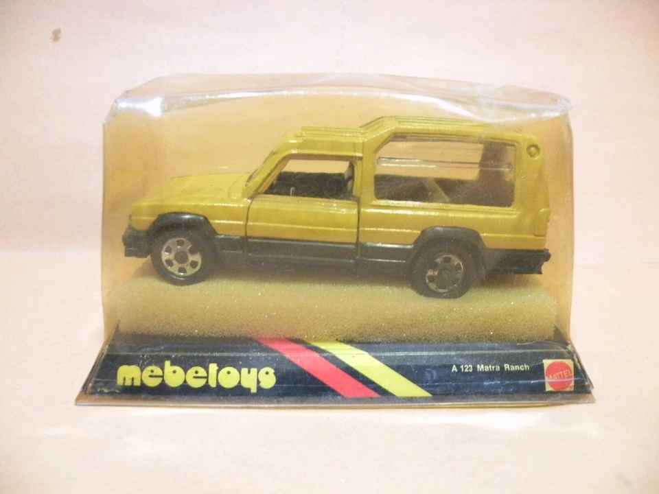 MEBETOYS MATTEL MATRA RANCH (COD. A-123) - S. 1:43 (BOX) NUOVO - Immagine 1 di 1