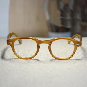 Johnny Depp Brille Herren Blond Acetatbrille High Golden Eyewear M - Bild 1 von 4