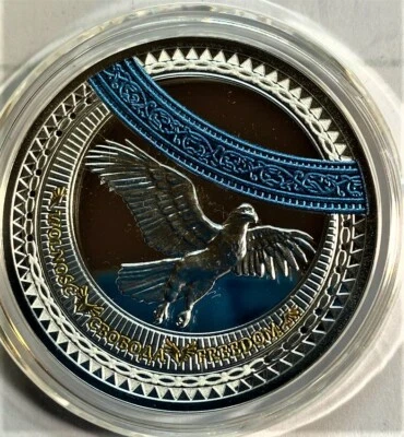 Beauty The World of FREEDOM Proof Silver Coin 1$ Niue 2017 - Image 1 of 4