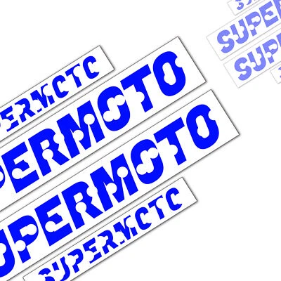 Blue Supermoto Decal Spoke Sticker For YAMAHA WR 450F 12 13 14 15 16 17 18 19 20 - Изображение 1 из 4