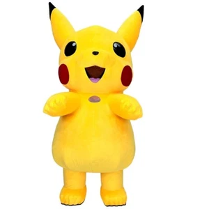 Giant Inflatable Costume Pikachu Plush Outfit Halloween Cosplay Party w/Battery - Picture 1 of 11