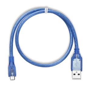 Micro USB B 5Pin to USB A Data Charging Cable | Male to Male | 0.8m - Picture 1 of 4