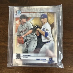 Bowman Bozza 2018 Consigliata Visualizzazione 15 Carte Set Completo Inserti - Foto 1 di 1