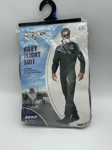 Top Gun Navy Flight Suit X-Large Halloween Costume - Picture 1 of 6