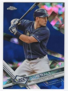 2017 Topps Chrom Saphir Edition Druckauflage 250 Luke Maile #672 Tampa Bay Strahlen - Bild 1 von 2