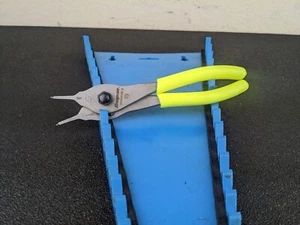 #bj883 Snap-on Tools NEW HI-VIZ .047 Straight Tip Snap Ring Pliers SRPCR4700HV - Picture 1 of 11