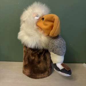 Vintage Carousel Driver Golf Club Head Cover Bald Eagle - Picture 1 of 4