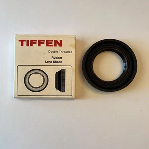 Tiffen 52mm Double Threaded Rubber Lens Shade - Vintage - Made In Japan - Picture 1 of 7