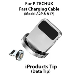 Fast Charging Magnetic Tips Magnetic Cable plugs for P-TECHUK A2P A17 - Picture 1 of 6