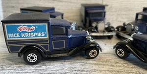 MATCHBOX 1979 FORD Kellogg’s Rice Krispies Model A Set Of Five bx154-22 - Picture 1 of 10