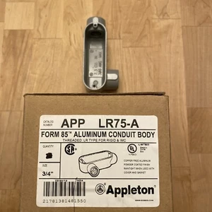Corpo condotto Appleton LR75-A 3/4" alluminio tipo LR quantità 1 - Foto 1 di 1