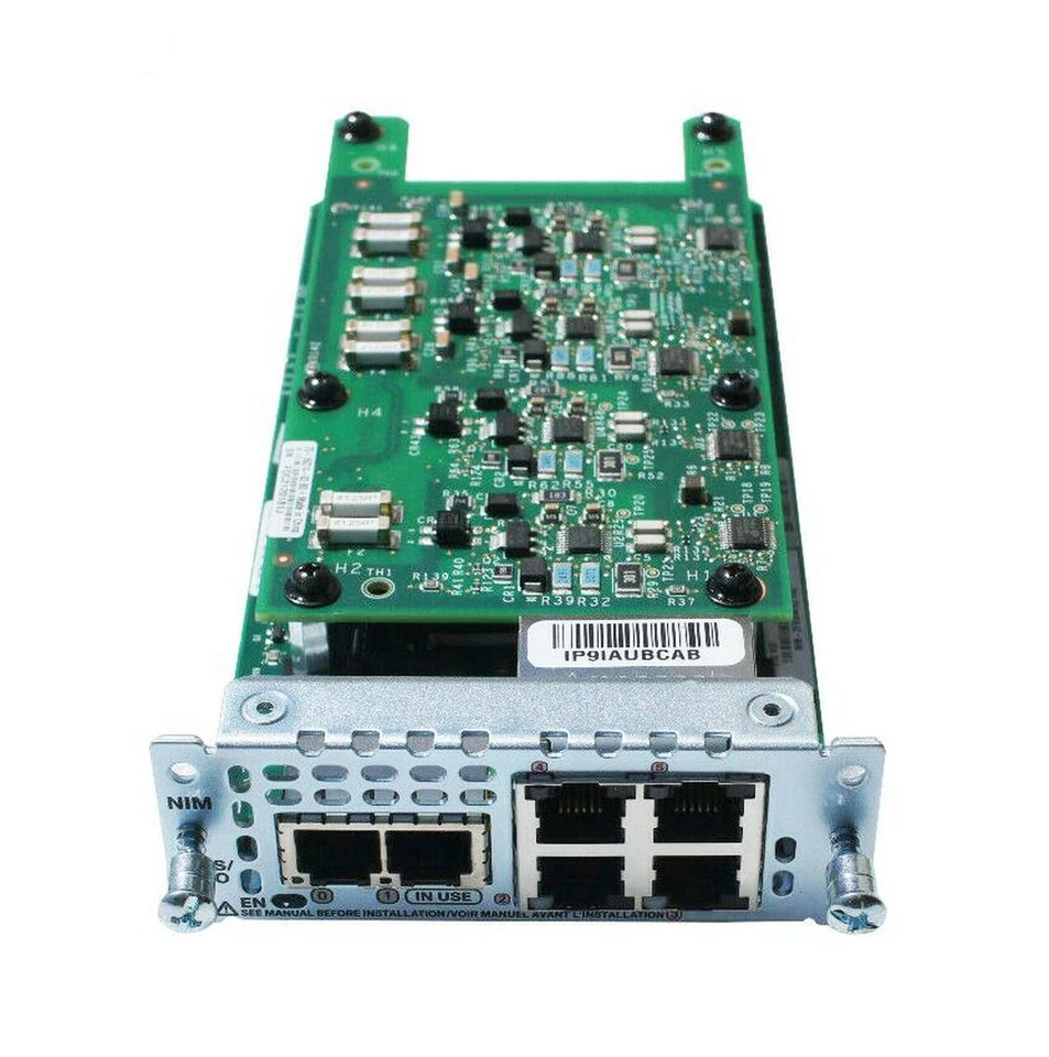 Cisco NIM-2FXS/4FXOP 2-Port FXS + 4-Port FXO ISR Module - 1 Year Warranty - Image 1 of 1