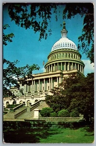 Postcard Washington D.C. c1959 United States Capitol Building - Picture 1 of 2