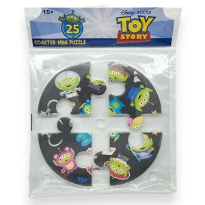 Toy Story Coaster Mini Puzzle Disney Pixar Little Green Men Loot Crate Exclusive - Picture 1 of 9