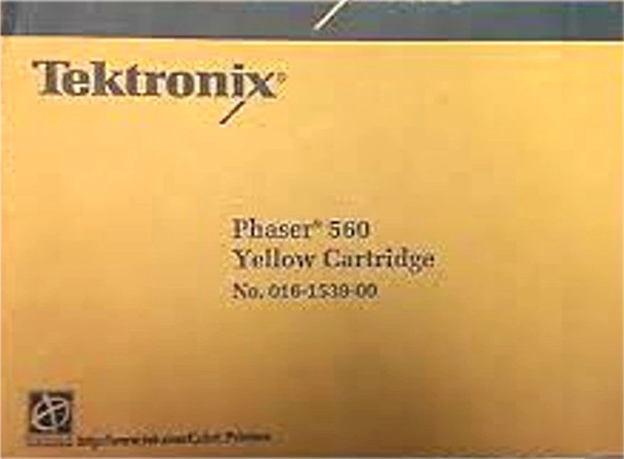 Genuine Tektronix 016-1539-00 Tellow Cartridge 016153900 (1)  - Image 1 of 1