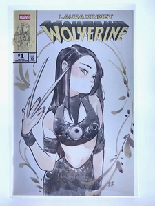 Laura Kinney Wolverine #1 Tokyo Comic Con Peach Momoko Trade Trinity Marvel - Picture 1 of 2