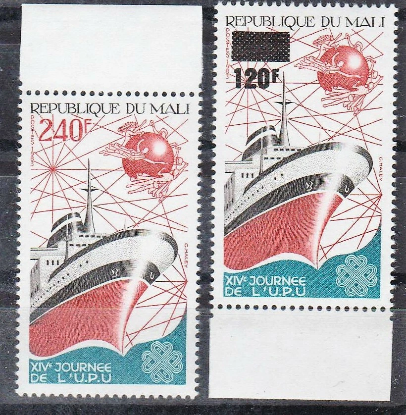MALI U.P.U SHIPS - Sellos MNH originales y con recargo Foto 1 de 1