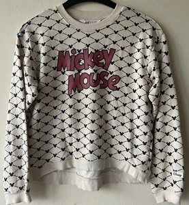 New! H&M Girls Disney Mickey Mouse Sweatshirt Top Age 10-12 Years - Picture 1 of 6